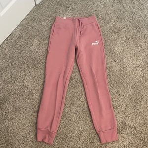 Pink Puma SweatPants